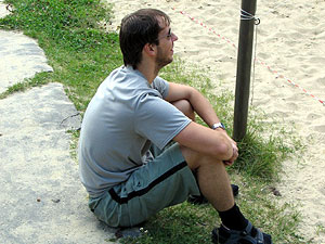 Team Bergovci bol svojim vekov�m priemerom symaptick� mnoh�m div�kom, rozhodcu nevyn�maj�c.